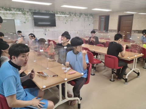아이스크림 간식 제공
