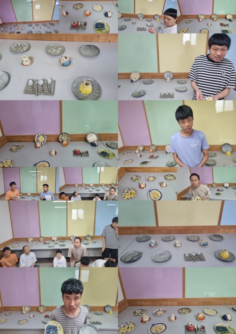 7월 16일(수) 도예프로그램-흙 내음도자기공방 장애인도예교실
