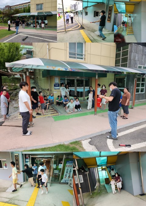 9월 12일(금) 이용인 소방교육