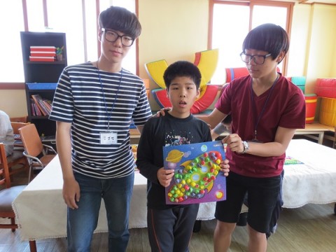 삼호고 스카우트와 함께 미술활동(2016.5.21)
